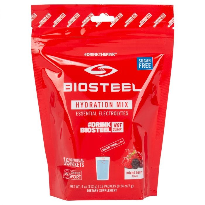 BioSteel Hydration Mix 16pkt Mixed Berry