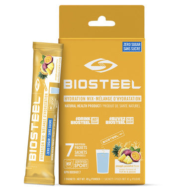 BioSteel Hydration Mix 7pkt Pineapple Passionfruit