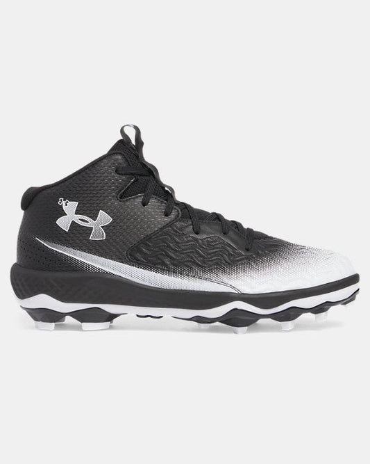 UA Spotlight Mid BLK/WHT 10
