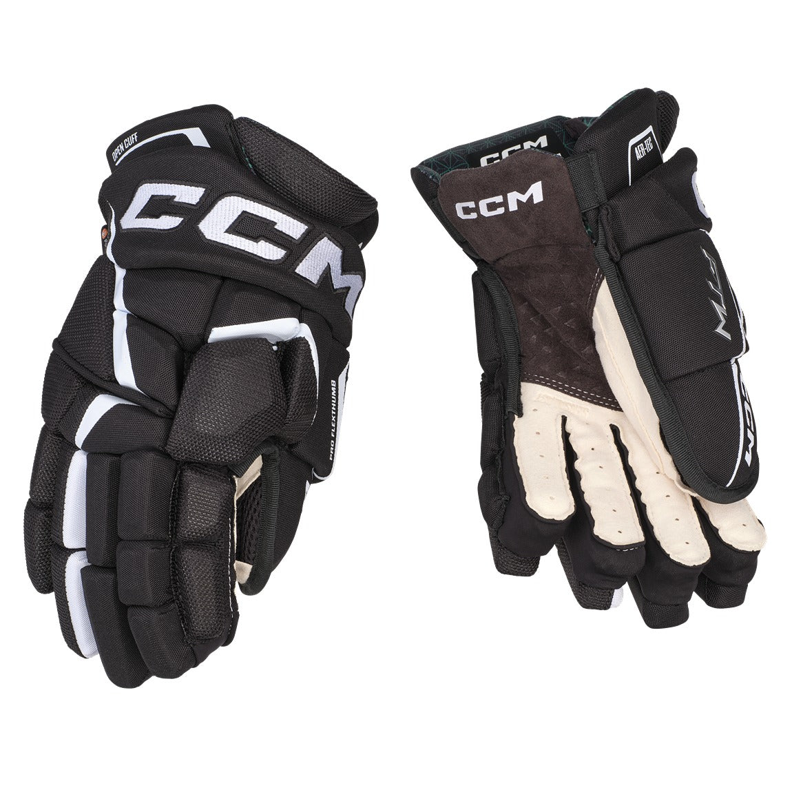 CCM FTW Jetspeed Gloves SR Black 14"