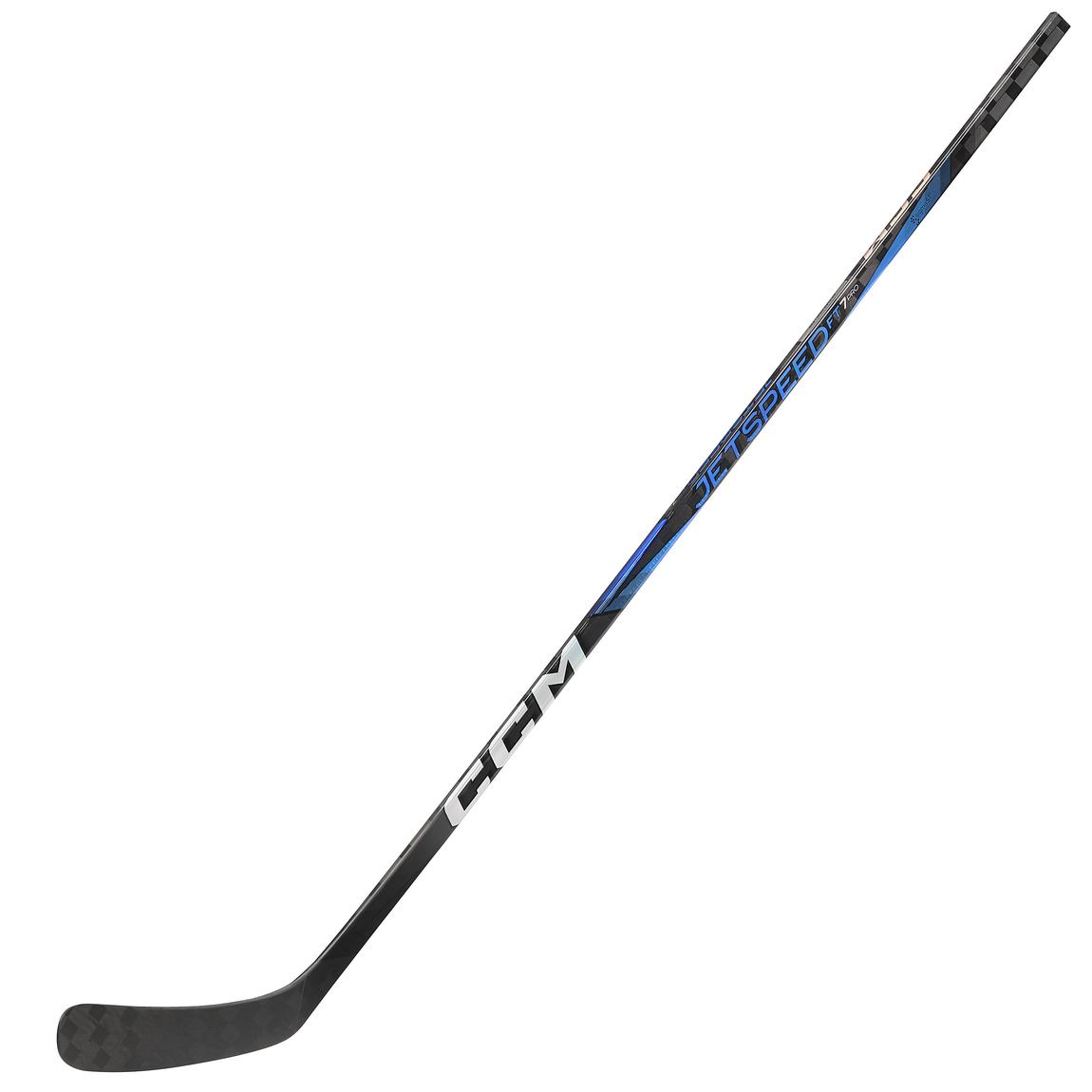 CCM Jetspeed FT7Pro Blue Hockey Stick-R 65 P90TM