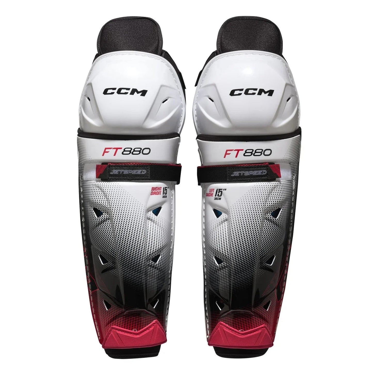 CCM Jetspeed FT880 Shin Guards 16"