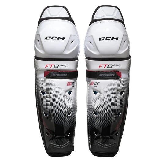 CCM Jetspeed FT8 Pro Shin Guards 13"