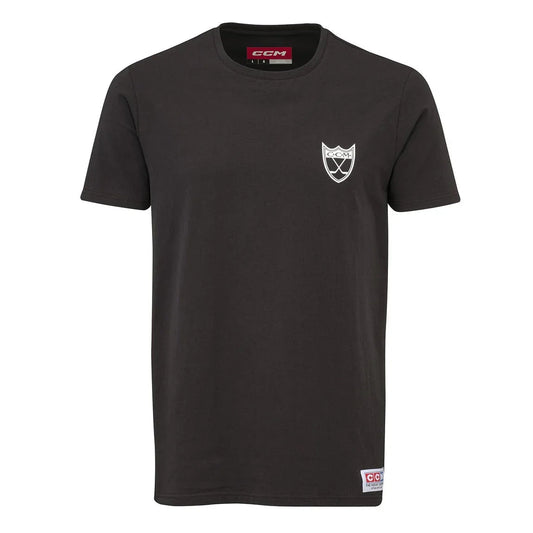 TSS34E Monochrome SS Tee Yth XL Black
