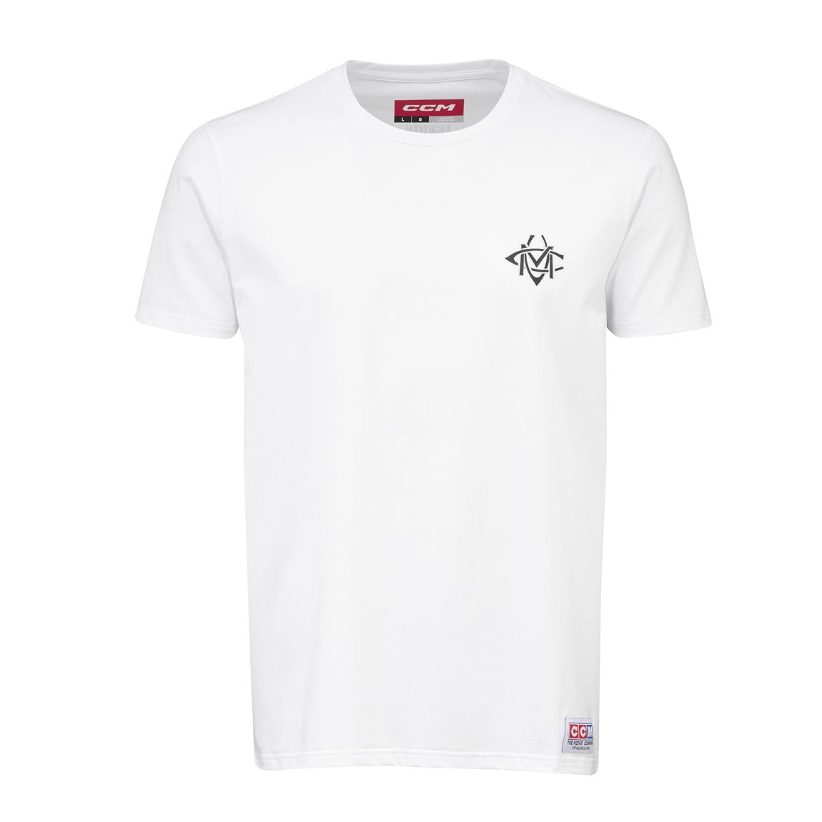 TSS34F Monochrome SS Tee White Youth Large