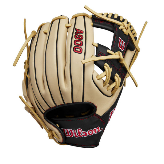Wilson A900 Baseball Glove 11 1/2" Black/Beige